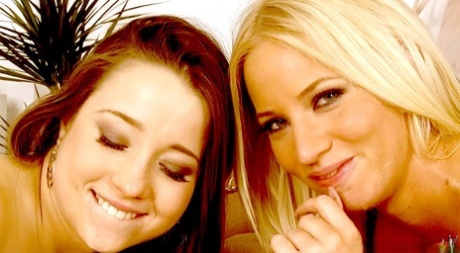 Threesome groupsex with horny European ladies Kiara Lord and Taissia Shanti 98361712