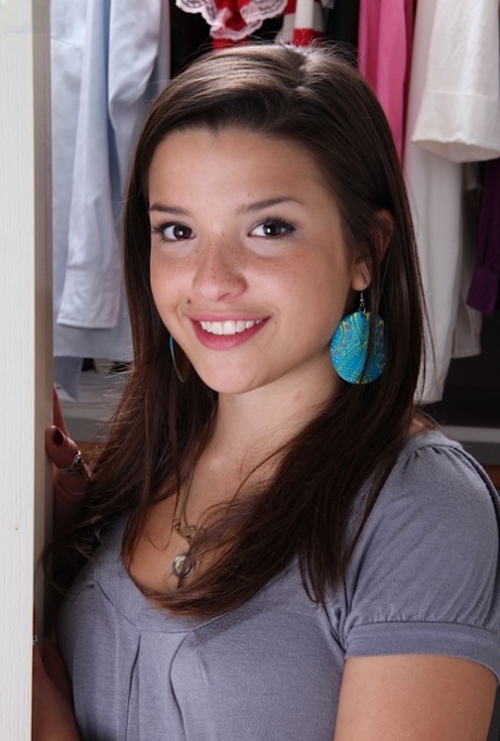 Sweet teenage amateur undressing and spreading her legs in changing room 71344022